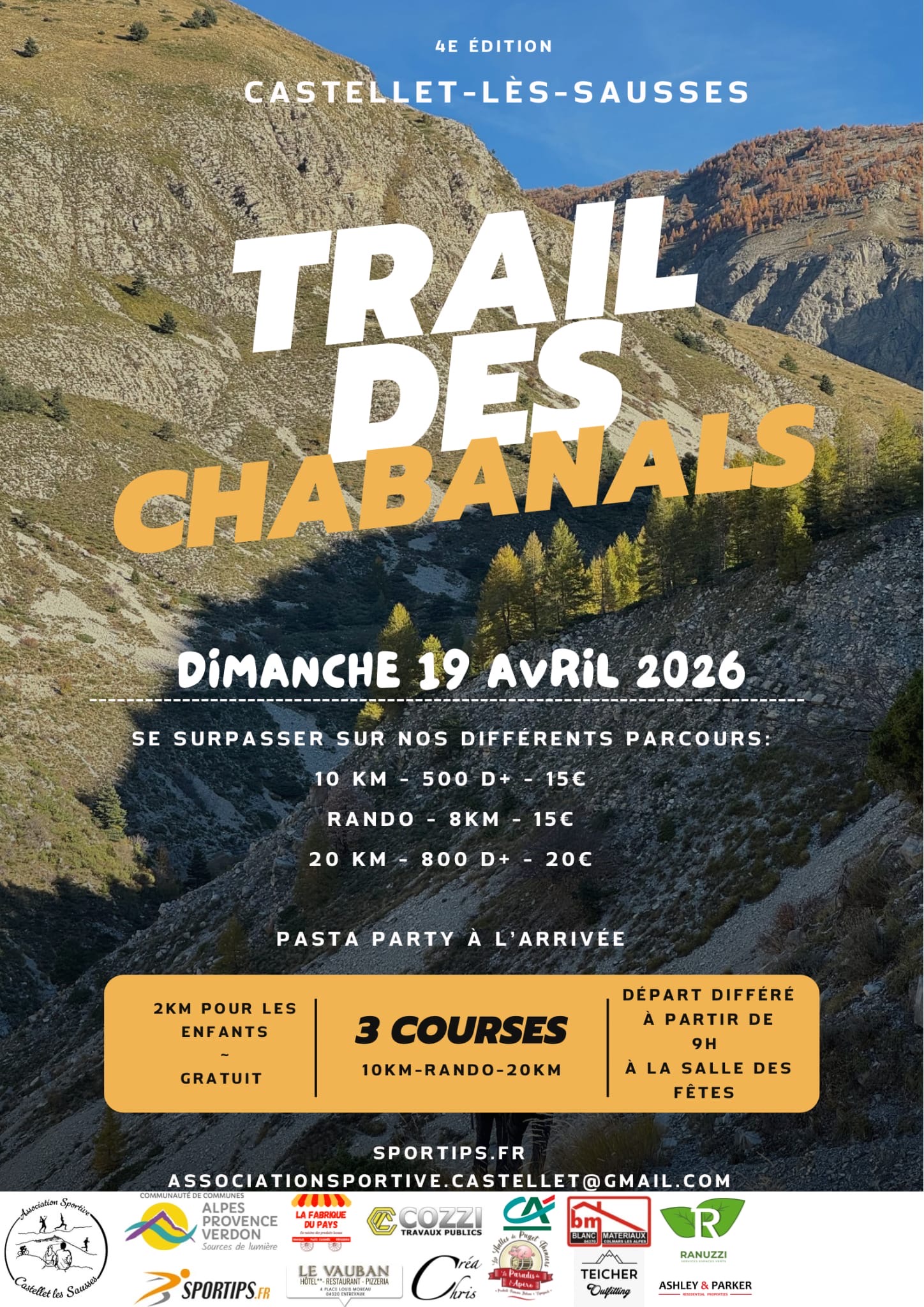 Trail des Chabanals